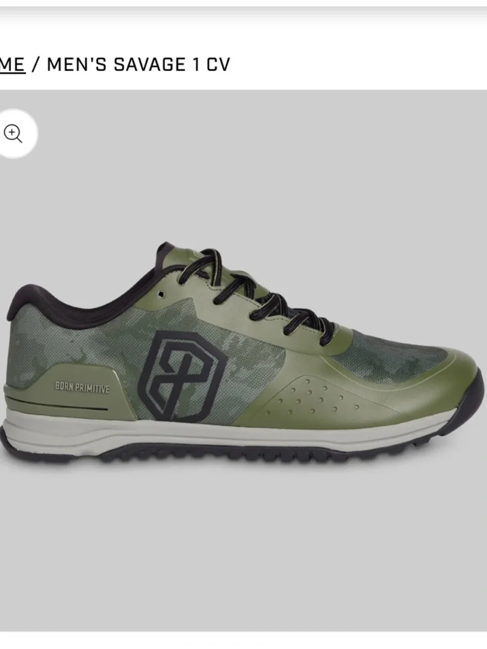 Men's Savage 1 CV Trainer - Green Camo